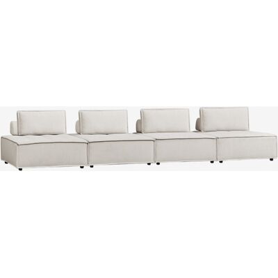 Sofá Modular De 4 Piezas En Tela Vermont Sklum Sofá Modular De 4 Piezas En Tela Vermont Sklum