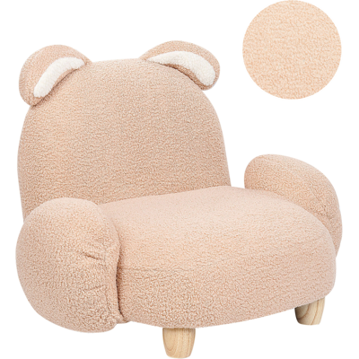 Beliani Sillón Animal KANNA - Silla infantil con diseño de conejo Beliani Sillón Animal KANNA - Silla infantil con diseño de conejo