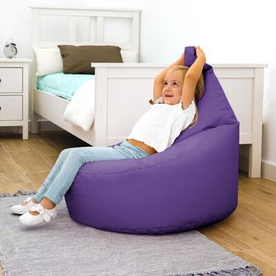 HAPPERS Puff Infantil Lila - Asiento Versátil Interior/Exterior HAPPERS Puff Infantil Lila - Asiento Versátil Interior/Exterior