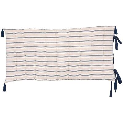 Cojín De Suelo Groove 120x60cm Rayas Azul Marino - Atmosphera Créateur D'Intérieur Cojín De Suelo Groove 120x60cm Rayas Azul Marino - Atmosphera Créateur D'Intérieur