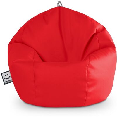 Puff Pelota Polipiel Rojo Happers Puff Pelota Polipiel Rojo Happers