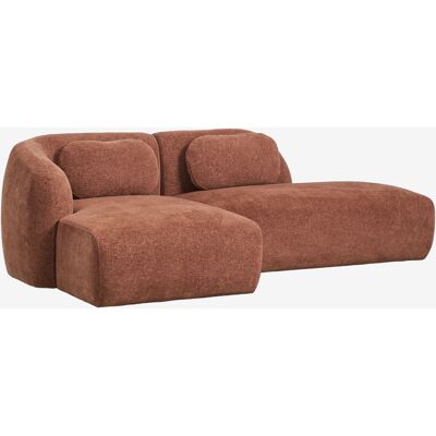 Sofá Modular Chaise Longue Izquierdo De 2 Piezas Con Diván Derecho En Chenilla Coquette Sklum Sofá Modular Chaise Longue Izquierdo De 2 Piezas Con Diván Derecho En Chenilla Coquette Sklum