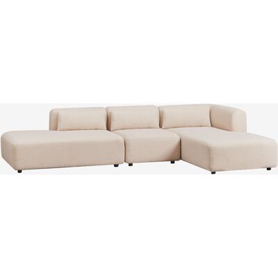 Sklum - Sofá Modular Chaise Longue Derecho De 3 Piezas Con Diván Fogler Sklum - Sofá Modular Chaise Longue Derecho De 3 Piezas Con Diván Fogler