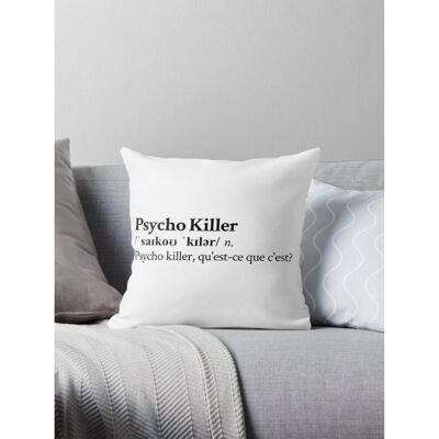 OEM Aivo Talking Heads Estética, Letras, Rock Años 80, Funda De Almohada, Funda De Cojín, Sofá De Doble Cara OEM Aivo Talking Heads Estética, Letras, Rock Años 80, Funda De Almohada, Funda De Cojín, Sofá De Doble Cara