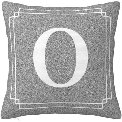 OEM Funda De Almohada Gris Con Estampado De La Letra O, Estilo Moderno, Funda De Cojín Cuadrada, Apta Para Sofás, Camas, Sillas Y Coches, 45 X 45 Cm. OEM Funda De Almohada Gris Con Estampado De La Letra O, Estilo Moderno, Funda De Cojín Cuadrada, Apta Para Sofás, Camas, Sillas Y Coches, 45 X 45 Cm.