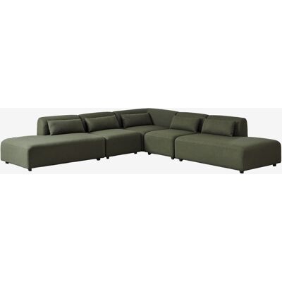 Sofá Modular Esquinero De 5 Piezas Con Doble Diván Fogler Sklum Sofá Modular Esquinero De 5 Piezas Con Doble Diván Fogler Sklum