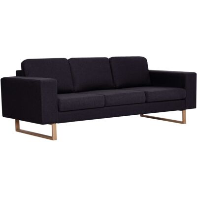 HELLOSHOP26 Sofá Cama De 3 Plazas Convertible Para Salón Cama De Invitados Diván Plegable Para Salón Asientos Interiores De Casa Tela Negra 020019456 HELLOSHOP26 Sofá Cama De 3 Plazas Convertible Para Salón Cama De Invitados Diván Plegable Para Salón Asientos Interiores De Casa Tela Negra 020019456