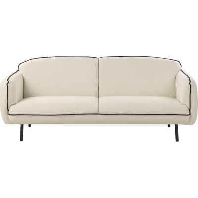 Sofá Beliani Tonsberg Beige 3 Plazas - Sofá Sofá Beliani Tonsberg Beige 3 Plazas - Sofá
