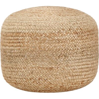 vidaXL Puf hecho a mano - 45x30cm - Yute vidaXL Puf hecho a mano - 45x30cm - Yute