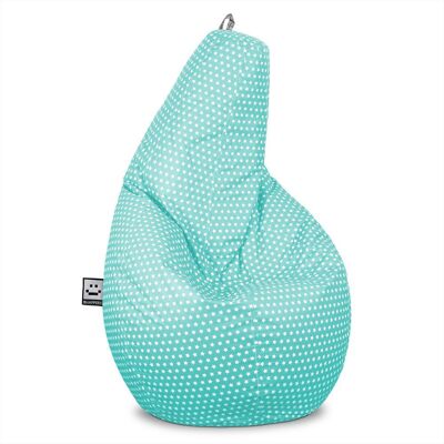 HAPPERS - Stars Turquesa - XL - Turquesa - bean bag chair HAPPERS - Stars Turquesa - XL - Turquesa - bean bag chair