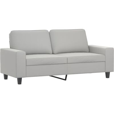 HELLOSHOP26 Sofá De 2 Plazas De Salón Sala De Estar Casa Interior Gris Claro 140 Cm Tejido De Microfibra 020019229 HELLOSHOP26 Sofá De 2 Plazas De Salón Sala De Estar Casa Interior Gris Claro 140 Cm Tejido De Microfibra 020019229
