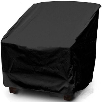 OEM Funda Apilable Para Silla/sillón De Jardín, Para Exteriores, Impermeable, De Tela Oxford 210d, 70 X 79 X 70/102 Cm (negra, 2 Unidades) -crezuo OEM Funda Apilable Para Silla/sillón De Jardín, Para Exteriores, Impermeable, De Tela Oxford 210d, 70 X 79 X 70/102 Cm (negra, 2 Unidades) -crezuo