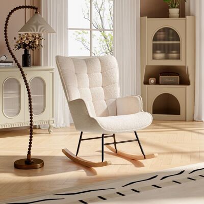 OEM Sillón Balance - Beige - 68x75x92cm - Reposabrazos - Relleno Suave OEM Sillón Balance - Beige - 68x75x92cm - Reposabrazos - Relleno Suave