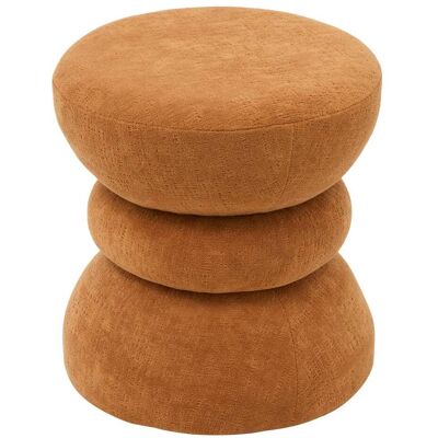 Puf Ritem Redondo, 36 Cm De Diámetro, Color Ámbar - Atmosphera Créateur D'Intérieur Puf Ritem Redondo, 36 Cm De Diámetro, Color Ámbar - Atmosphera Créateur D'Intérieur
