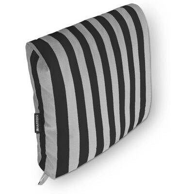 HAPPERS Cojín Para Palets Toldotex Negro Respaldo 65x45x20 Rayas Negro HAPPERS Cojín Para Palets Toldotex Negro Respaldo 65x45x20 Rayas Negro