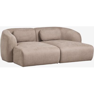 Sofá Modular Chaise Longue De 2 Piezas En Chenilla Coquette Sklum Sofá Modular Chaise Longue De 2 Piezas En Chenilla Coquette Sklum