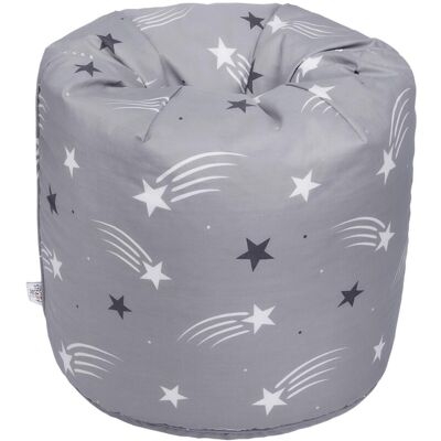 Ready Steady Bed - Infantil Interior Redondo Gamer Sillón Puff Silla Puf De Pera Con Relleno Para Salon - Estrellas Fugaces Ready Steady Bed - Infantil Interior Redondo Gamer Sillón Puff Silla Puf De Pera Con Relleno Para Salon - Estrellas Fugaces