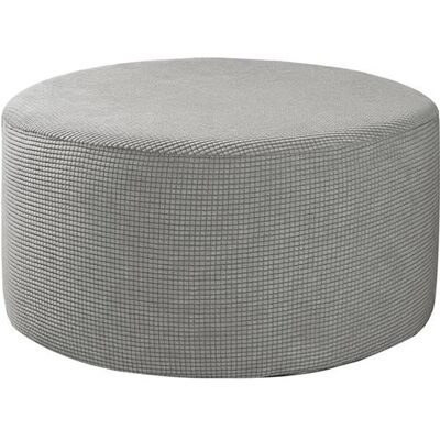 OEM Funda Elástica Para Otomana Tuserxln, Funda Redonda Para Reposapiés De Salón, Funda Elástica Que Se Adapta Al Reposapiés De La Otomana, Tejido Grueso Y Suave De Color Gris. OEM Funda Elástica Para Otomana Tuserxln, Funda Redonda Para Reposapiés De Salón, Funda Elástica Que Se Adapta Al Reposapiés De La Otomana, Tejido Grueso Y Suave De Color Gris.