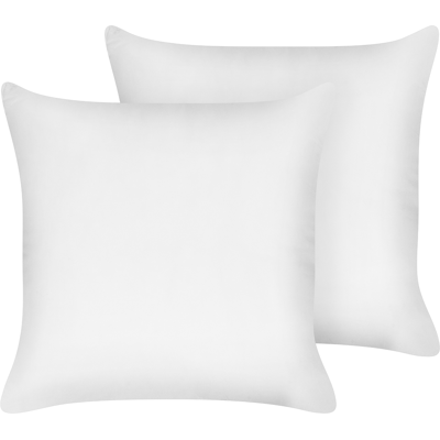 Beliani TRIGLAV Almohada Blanca 80x80cm - Almohada Beliani TRIGLAV Almohada Blanca 80x80cm - Almohada