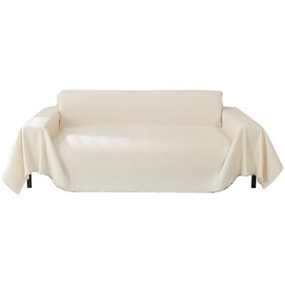 OEM Funda Para Sofá Esquinero, Funda Para Sofá De 2/3 Plazas, Funda De Sofá De Chenilla Blanca, Protector De Sofá Esquinero Con Borlas Decorativas, Blanco, 180 X 300 Cm OEM Funda Para Sofá Esquinero, Funda Para Sofá De 2/3 Plazas, Funda De Sofá De Chenilla Blanca, Protector De Sofá Esquinero Con Borlas Decorativas, Blanco, 180 X 300 Cm