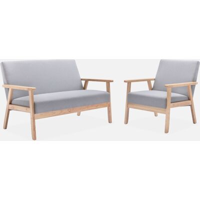 Conjunto Sofá Sweeek Isak - Diseño Escandinavo Muelles Zigzag Cómodos Conjunto Sofá Sweeek Isak - Diseño Escandinavo Muelles Zigzag Cómodos