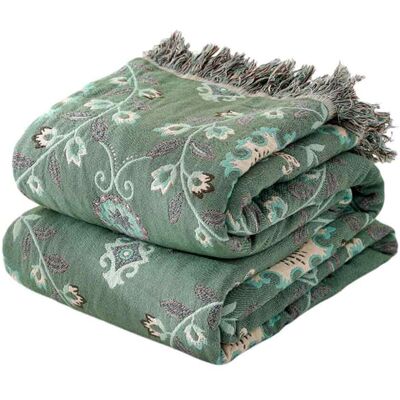 OEM Manta De Algodón De 152x203 Cm Con Estampado Floral De Pájaros, Suave, Para Cama, Sofá, Sala De Estar O Dormitorio. OEM Manta De Algodón De 152x203 Cm Con Estampado Floral De Pájaros, Suave, Para Cama, Sofá, Sala De Estar O Dormitorio.