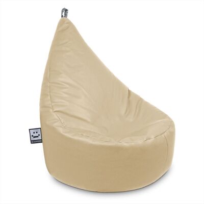 Puff Butaca Polipiel Crudo Happers Xl Puff Butaca Polipiel Crudo Happers Xl