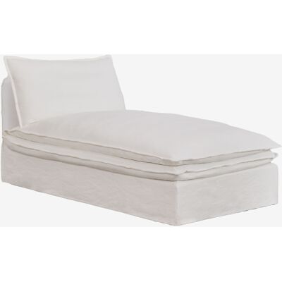 Sklum - Módulo Chaise Longue Para Sofá Modular En Lino Y Algodón Grace Sklum - Módulo Chaise Longue Para Sofá Modular En Lino Y Algodón Grace