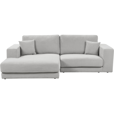 Beliani Lofoten Sofá Esquinero Gris Claro - Sofá Esquinero Beliani Lofoten Sofá Esquinero Gris Claro - Sofá Esquinero