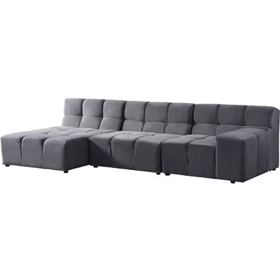 Home Deluxe - Sofá Modular Orlena - Xl - Izquierda Antracita Home Deluxe - Sofá Modular Orlena - Xl - Izquierda Antracita