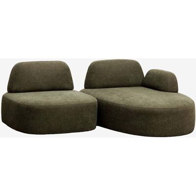 Sofá Modular Chaise Longue Derecho De 2 Piezas Tapizado Giorgia Sklum Sofá Modular Chaise Longue Derecho De 2 Piezas Tapizado Giorgia Sklum