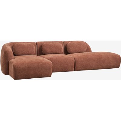 Sofá Modular Chaise Longue Izquierdo De 3 Piezas Con Diván Derecho En Chenilla Coquette Sklum Sofá Modular Chaise Longue Izquierdo De 3 Piezas Con Diván Derecho En Chenilla Coquette Sklum