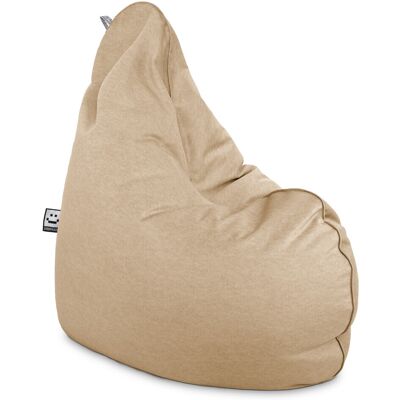 Happers - Puff Pera Relax Terciopelo Vintage Arena Xl Arena Happers - Puff Pera Relax Terciopelo Vintage Arena Xl Arena