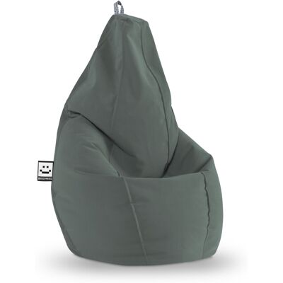 Happers - Puff Pera Aquaclean Carabú Gris xl - Puff Happers - Puff Pera Aquaclean Carabú Gris xl - Puff