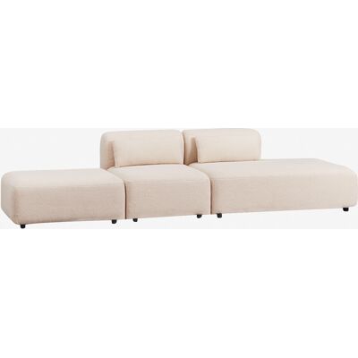 Sofá Modular De 2 Piezas Con Diván Derecho Y Puff Fogler Sklum Sofá Modular De 2 Piezas Con Diván Derecho Y Puff Fogler Sklum