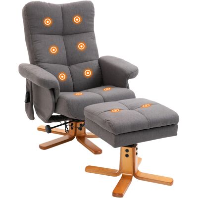 Homcom Sillón Relax Reclinable Con Reposapiés Con 10 Puntos De Masaje Función Reclinable Giratorio 360° Mando A Distancia Bolsillo Lateral Para Salón Homcom Sillón Relax Reclinable Con Reposapiés Con 10 Puntos De Masaje Función Reclinable Giratorio 360° Mando A Distancia Bolsillo Lateral Para Salón