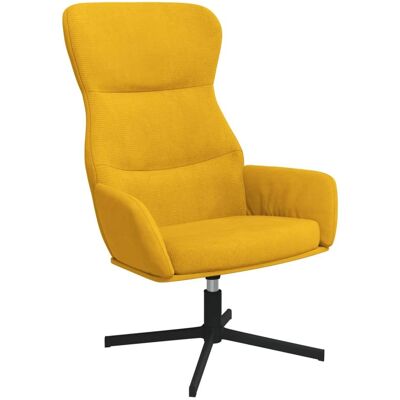 Nova Silla De Relajación De Terciopelo Amarillo Mostaza Vidaxl Nova Silla De Relajación De Terciopelo Amarillo Mostaza Vidaxl