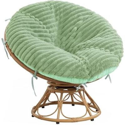 OEM Funda Mullida Y Suave Para Silla Papasan, De Piel Sintética, Solo La Funda (el Relleno Del Cojín No Está Incluido), Extraíble, 8 Correas, Verde Salvia, 140 Cm X 140 Cm. OEM Funda Mullida Y Suave Para Silla Papasan, De Piel Sintética, Solo La Funda (el Relleno Del Cojín No Está Incluido), Extraíble, 8 Correas, Verde Salvia, 140 Cm X 140 Cm.
