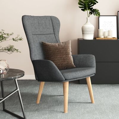 Sillón de relax tela gris oscuro vidaXL - Sillón Sillón de relax tela gris oscuro vidaXL - Sillón