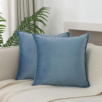 OEM Paquete De 2 Fundas De Cojín Cuadradas Decorativas De Terciopelo Suave, Fundas De Cojín Suaves De Color Liso, Adecuadas Para Sofás Y Camas, 20 Pulgadas X 20 Pulgadas. OEM Paquete De 2 Fundas De Cojín Cuadradas Decorativas De Terciopelo Suave, Fundas De Cojín Suaves De Color Liso, Adecuadas Para Sofás Y Camas, 20 Pulgadas X 20 Pulgadas.