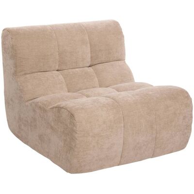 Sillón Miroa 92x82x68 Cm En Tejido Beige - Atmosphera Créateur D'Intérieur Sillón Miroa 92x82x68 Cm En Tejido Beige - Atmosphera Créateur D'Intérieur
