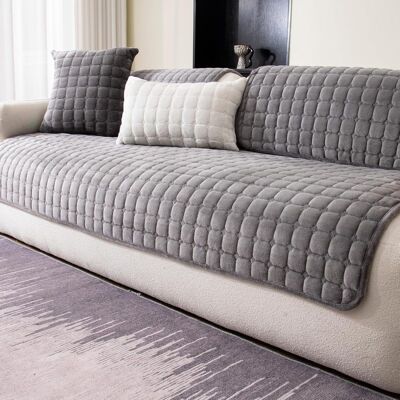 OEM Funda De Terciopelo Para Sofá Esquinero, Lavable Y Antideslizante, Para Sofá De 3 Plazas, Sillón Reclinable En Forma De L, Protector De Muebles Apto Para Mascotas Y Niños (gris Oscuro). OEM Funda De Terciopelo Para Sofá Esquinero, Lavable Y Antideslizante, Para Sofá De 3 Plazas, Sillón Reclinable En Forma De L, Protector De Muebles Apto Para Mascotas Y Niños (gris Oscuro).