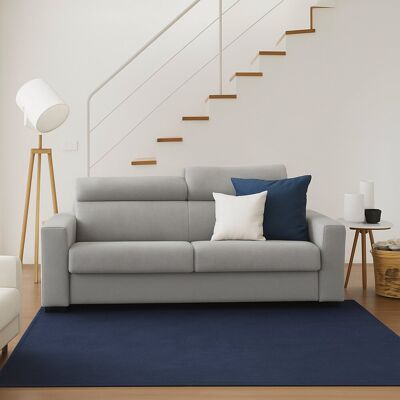 Sofá cama Dmora Aida - Reposacabezas ajustables, Calidad italiana Sofá cama Dmora Aida - Reposacabezas ajustables, Calidad italiana