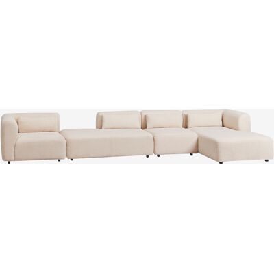 Sofá Modular Chaise Longue Derecho De 4 Piezas Con Diván Fogler Sklum Sofá Modular Chaise Longue Derecho De 4 Piezas Con Diván Fogler Sklum