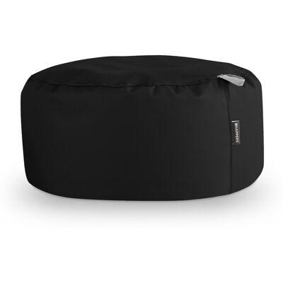 Puff Redondo Polipiel Outdoor Negro Happers Negro Puff Redondo Polipiel Outdoor Negro Happers Negro