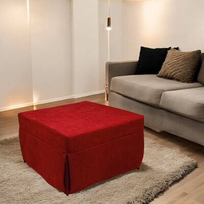 Puf Transformable en Cama Individual - Hecho en Italia, Ahorra Espacio Puf Transformable en Cama Individual - Hecho en Italia, Ahorra Espacio