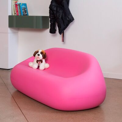 PLUST Sofá Para Niños Salón Diseño Moderno Gumball Sofa Junior - Verde Oscuro PLUST Sofá Para Niños Salón Diseño Moderno Gumball Sofa Junior - Verde Oscuro