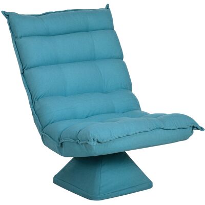JHY DESIGN Sillón De Suelo Reclinable, Sillón De Salón Reclinable, Sillón Tapizado De Diseño Con Respaldo Ajustable Y Giro De 360°. JHY DESIGN Sillón De Suelo Reclinable, Sillón De Salón Reclinable, Sillón Tapizado De Diseño Con Respaldo Ajustable Y Giro De 360°.
