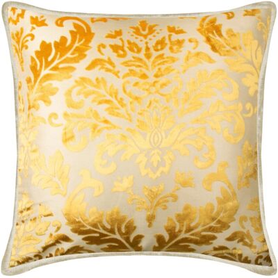 OEM Funda De Almohada Amarilla Mimosa, Funda De Cojín De Terciopelo Con Efecto Desgastado De 20x20 Pulgadas, Diseño Floral Moderno - Brocado Amarillo Mimosa OEM Funda De Almohada Amarilla Mimosa, Funda De Cojín De Terciopelo Con Efecto Desgastado De 20x20 Pulgadas, Diseño Floral Moderno - Brocado Amarillo Mimosa