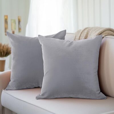 OEM Juego De Dos Fundas De Almohada Con Cremallera, Funda De Almohada Cuadrada Decorativa, Funda De Cojín De Terciopelo, Apta Para Sofás Y Camas, 45,7 Cm X 45,7 Cm. OEM Juego De Dos Fundas De Almohada Con Cremallera, Funda De Almohada Cuadrada Decorativa, Funda De Cojín De Terciopelo, Apta Para Sofás Y Camas, 45,7 Cm X 45,7 Cm.